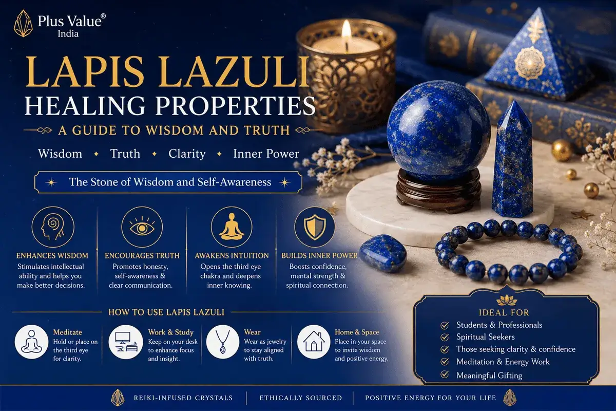 Lapis lazuli właściwości: kamień mądrości, prawdy i intuicji. Kula, kryształ i bransoleta z lapis lazuli.
